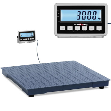 Λύση πλατφόρμας αποθήκευσης LCD 100 x 100 cm 3000 kg / 1 kg