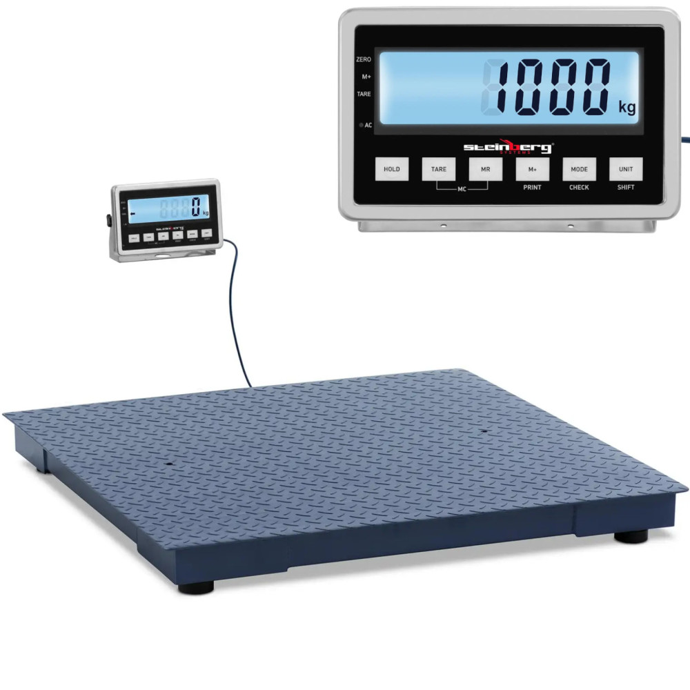 Plataforma de almacenamiento LCD Peso 100 x 100 cm 1000 kg / 0.2 kg
