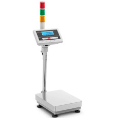 Magazijnplatformschaal met LCD-signaleringskolom 30 kg / 0,001 kg