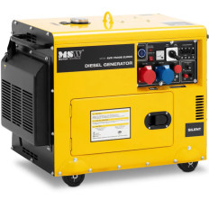 Aggregate Generator Diesel on wheels 230/400 V 7500 W 875 KVA 16 L