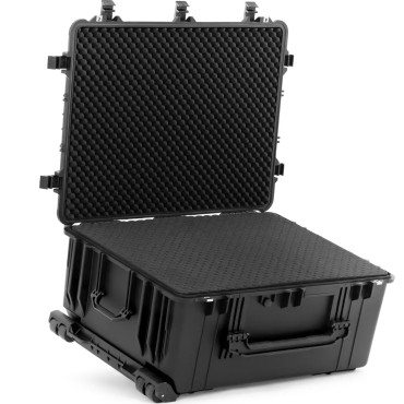 Transassembon protetor nas rodas com uma alça de deslizamento 79 x 59,5 x 36,5 cm 123 l