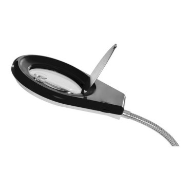 Upptäcktslampa. Rozeless med förstoringsglas 5x / 10x och hantera på PCB-plattor