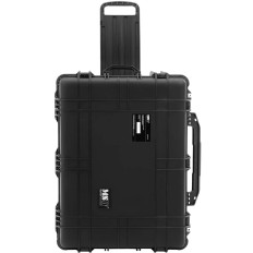 Protective transassembon on wheels with a sliding handle 79 x 59.5 x 36.5 cm 123 L