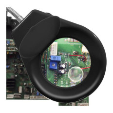 Discovery Lamp. Rozeless suurennuslasilla 5x / 10x ja kahva PCB-levyillä