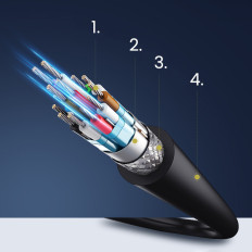 Kabelkabel til DisplayPort 3M Black Monitor