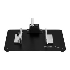 Lâmpada de descoberta. Rozeless com lupa 5x / 10x e alça em placas de PCB