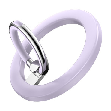 Magnetinė rankena telefone už violetinį pirštą