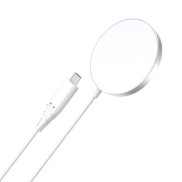 Ασύρματο Magsafe Magninic φορτιστή για iPhone 12/13/14 Λευκό