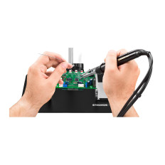 Discovery lampe. Rozeless med forstørrelsesglas 5x / 10x og håndtag på PCB-plader