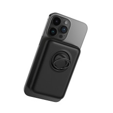 Powerbank Wireless 10000mAh 20 W Magaas met standaard + USB-C-kabel zwart