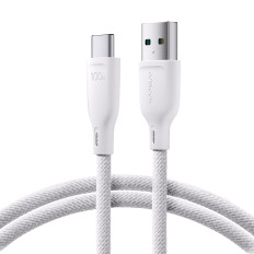 Kaapeli USB-kaapeli - USB-C 100W nopea siirto Multivärinen sarja 1m valkoinen
