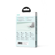 Kabel USB-C 60W kabel hurtigoverføring Multi-Color Series 1M grønn