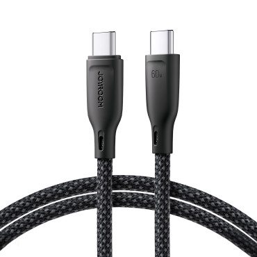 Καλώδιο USB-C 60W καλώδιο γρήγορη μεταφορά πολλαπλών χρωμάτων 1m μαύρο