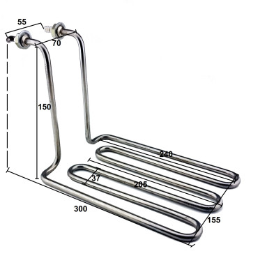 Θερμαντήρας για φριτέζες 10L Royal Catering 3200W 230V