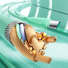 Kabel USB-C 60W Cable Fast Transfer Multi-Color Series 1m černá