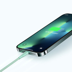 Kabel USB-C 60W kabel Fast Transfer Multi-Color Serie 1m Svart
