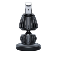 Magnetic handle for a checkered phone with a dark gray