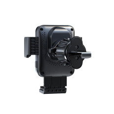 Car holder for a supply grille on the phone with wireless charging black