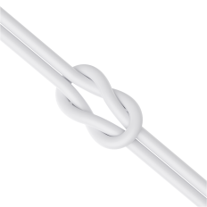 Kuulokkeet langalliset sarjan MiniJack-kuulokkeet 3.5mm 1.2m hopea