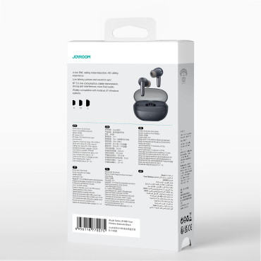 Ear Fone de ouvido Sem fio Encando Jubus Series USB-C Preto
