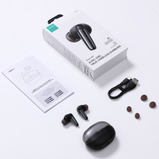 Ear Fone de ouvido Sem fio Encando Jubus Series USB-C Preto