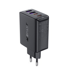 PD 45W GAN-nätverksladdare med 4 USB-C + 2x USB-A Black Port