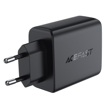 PD 45W GAN-nätverksladdare med 4 USB-C + 2x USB-A Black Port
