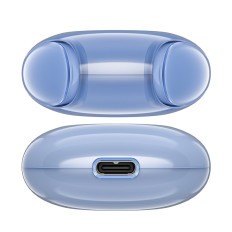 Trådlösa hörlurar T9 Bluetooth 5.3 EAR USB-C Blue