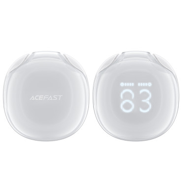 Fones de ouvido sem fio T9 Bluetooth 5.3 Ear USB-C Branco