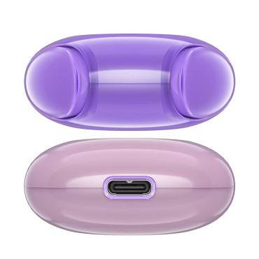 Brezžične slušalke T9 Bluetooth 5.3 EAR USB-C Purple