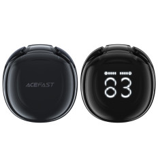Fones de ouvido sem fio T9 Bluetooth 5.3 Ear USB-C Preto
