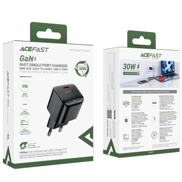 Mini Gan PD 30W USB-C mini laddare