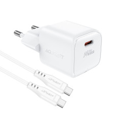 MINI PD 20W GAN Rudarski polnilnik + USB-C kabel