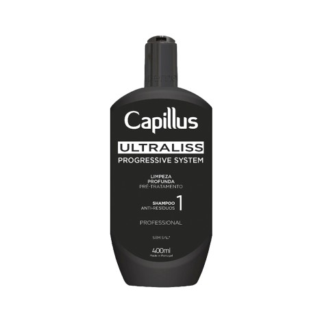Capillus Ultraliss Nanoplastia, set voor nanoplastia behandeling, 3x400ml — vooraanzicht