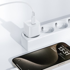 MINI PD 20W GAN Rudarski polnilnik + USB-C kabel