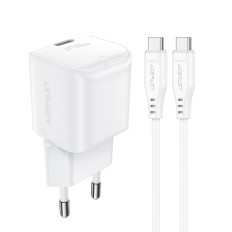 Mini PD 30W Bazčínacia nabíjačka + kábel USB-C
