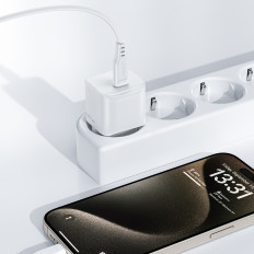 Mini PD 30W Bazčínacia nabíjačka + kábel USB-C