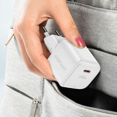 Mini PD 30W Bazčínacia nabíjačka + kábel USB-C