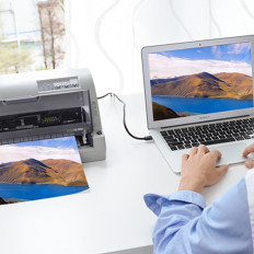 Kábelkábel USB-B nyomtatóhoz - USB-A 2,0 10m fekete