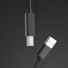 Kabelkabel för USB-B-skrivare - USB-A 2,0 15M svart