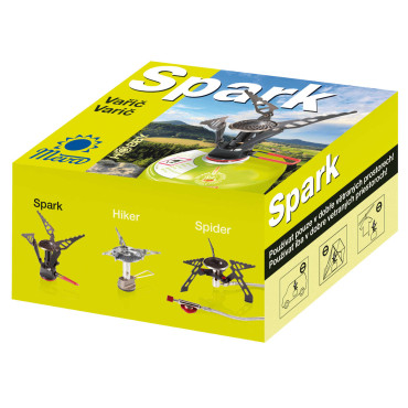 Najlažji pohodništvo na plinskih kartušah (ventil ali niti) Spark 80Gram 2.6kw