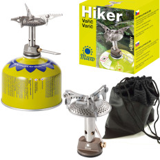 Najľahšia turistika pre plynové kazety (ventil alebo závit) HIKER 70GRAM 2.4KW
