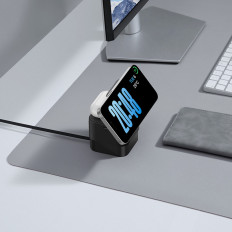2In1 Trådlös laddare 20W Magsafe Qi med svartformad USB-C-kabel