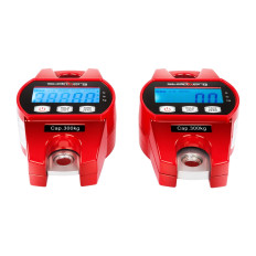 Universal hanging hook scale up to 300kg - red
