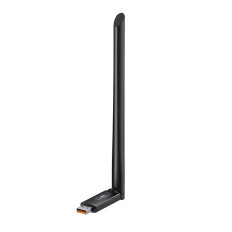 Externe USB WIFI 2.4GHZ 5GHZ 650 MB / S Netwerkkaart met 6DBI BLACK-antenne