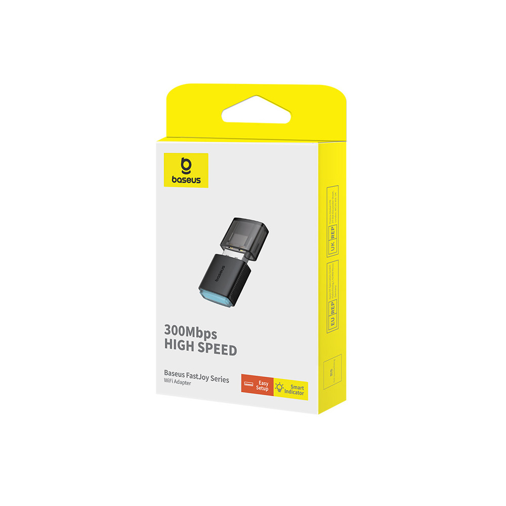 Ārējā USB WIFI 2.4GHz 300MB / s tīkla karte