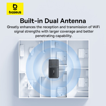 Extern USB WIFI 2.4GHz 300MB / s nätverkskort