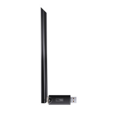 Ārējā USB WiFi 2.4GHz 300MB / s Tīkla karte ar 6dBI melno antenu