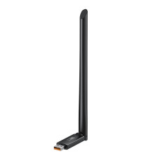Ārējā USB WiFi 2.4GHz 300MB / s Tīkla karte ar 6dBI melno antenu