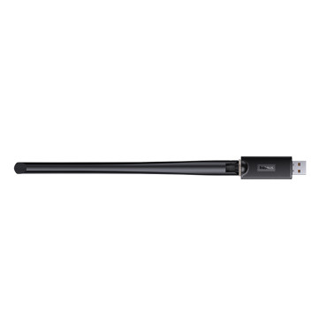 Ārējā USB WiFi 2.4GHz 150MB / s Tīkla karte ar 6DBI melno antenu